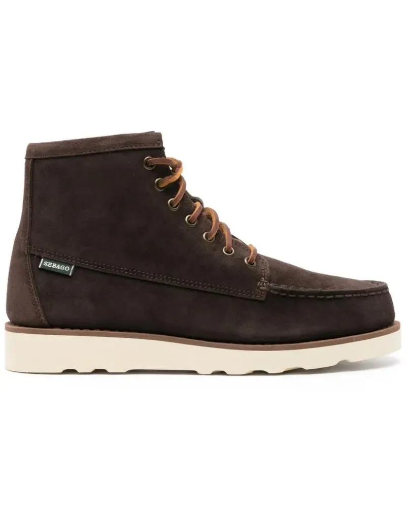 Sebago Stiefel Cedar Brown Calf Suede Desert Boots schwarz Schwarz