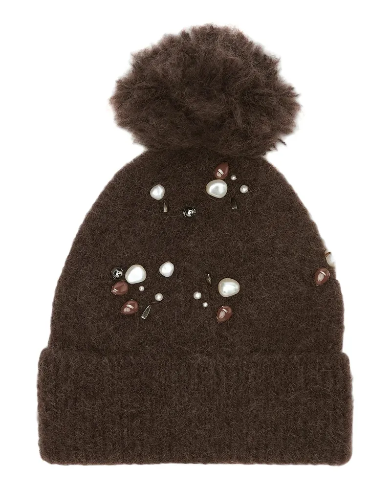 Dorothee Schumacher Caps & Mützen LOVING TOUCH beanie braun Braun