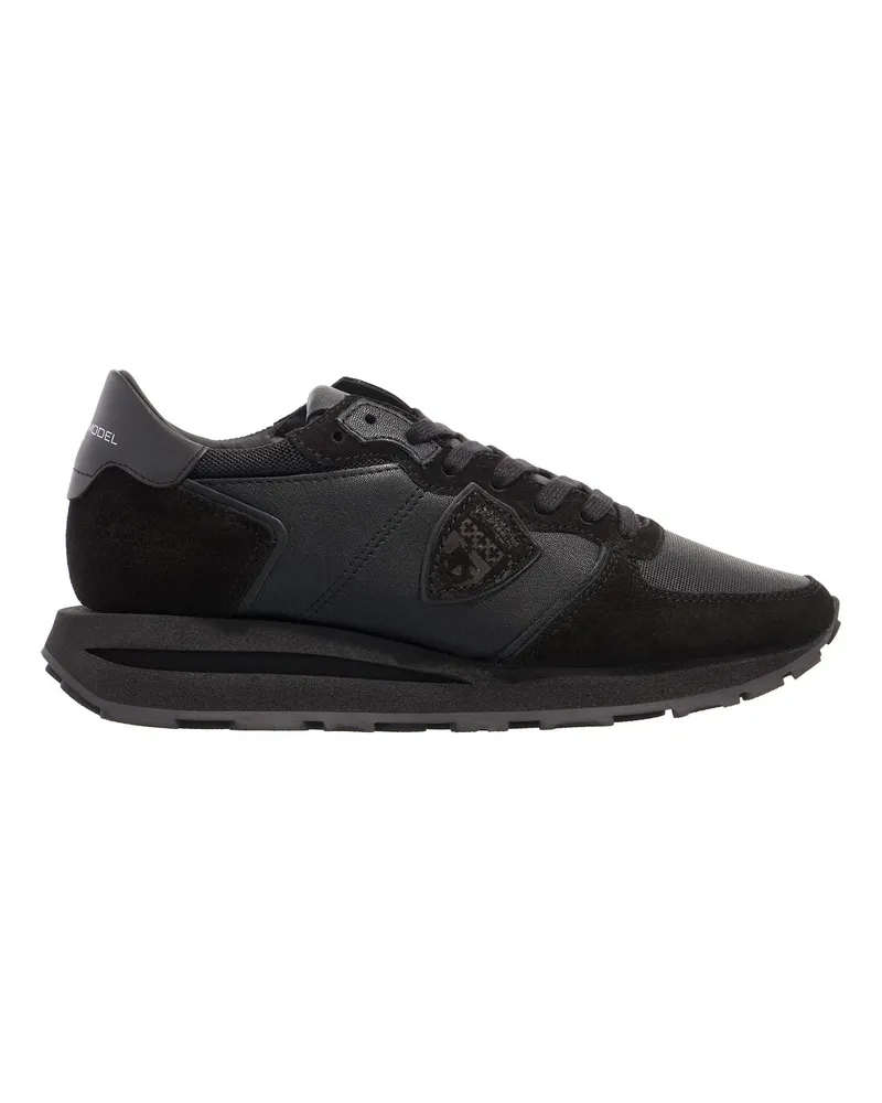Philippe Model Low-Top Sneaker Tropez Haute Low Woman schwarz Schwarz
