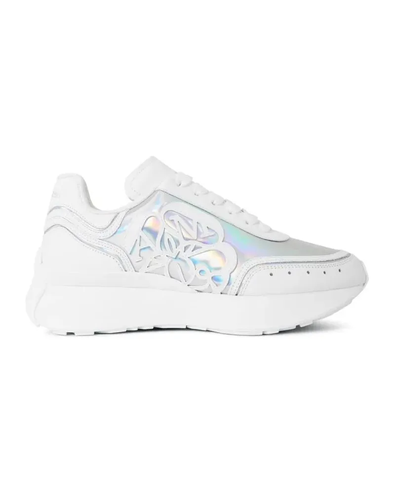 Alexander McQueen Low-Top Sneaker Sprint Runner Oversized Sneakers weiß Weiß