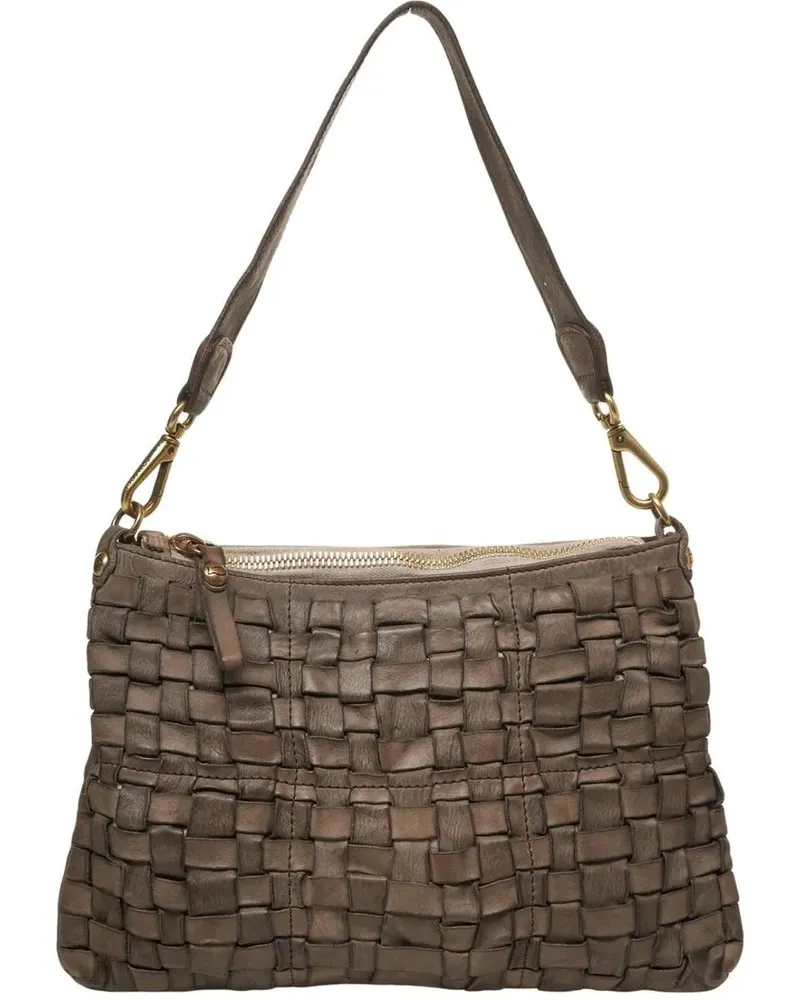 Campomaggi Hobo Bags Leather shoulder bag beige Beige