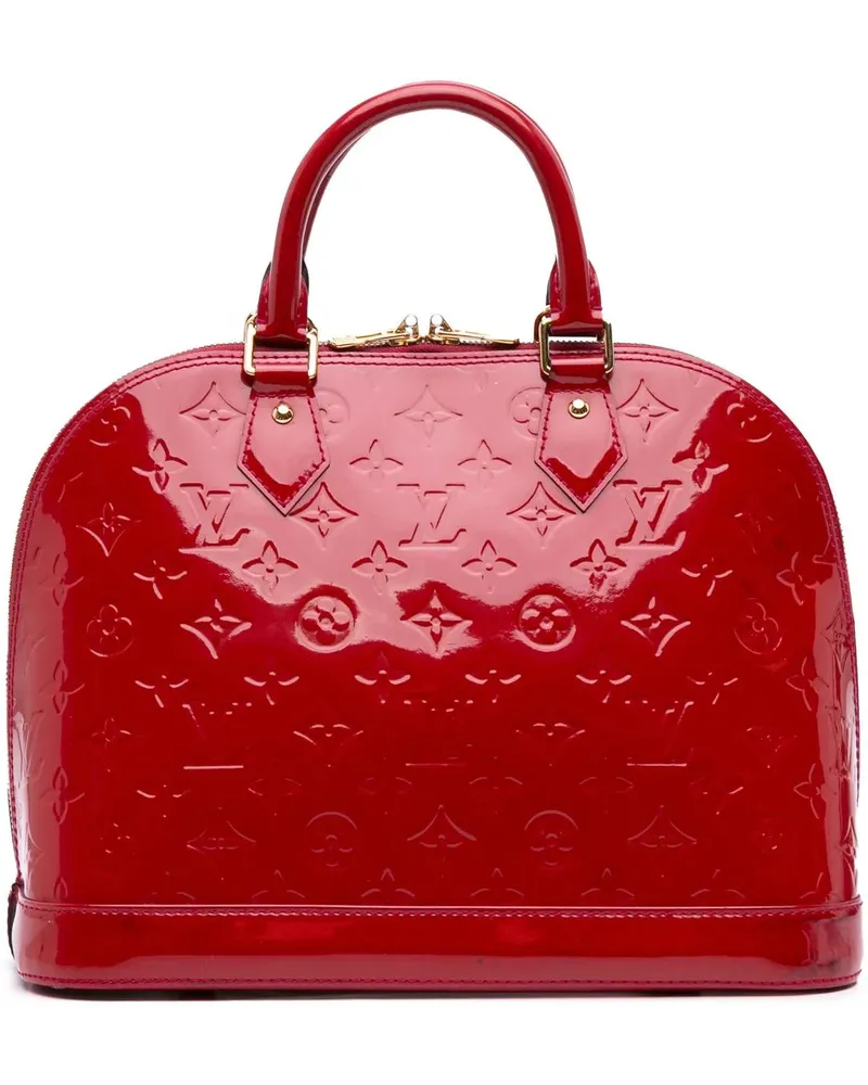 Louis Vuitton Crossbody Bags Monogram Vernis Alma PM rot Rot