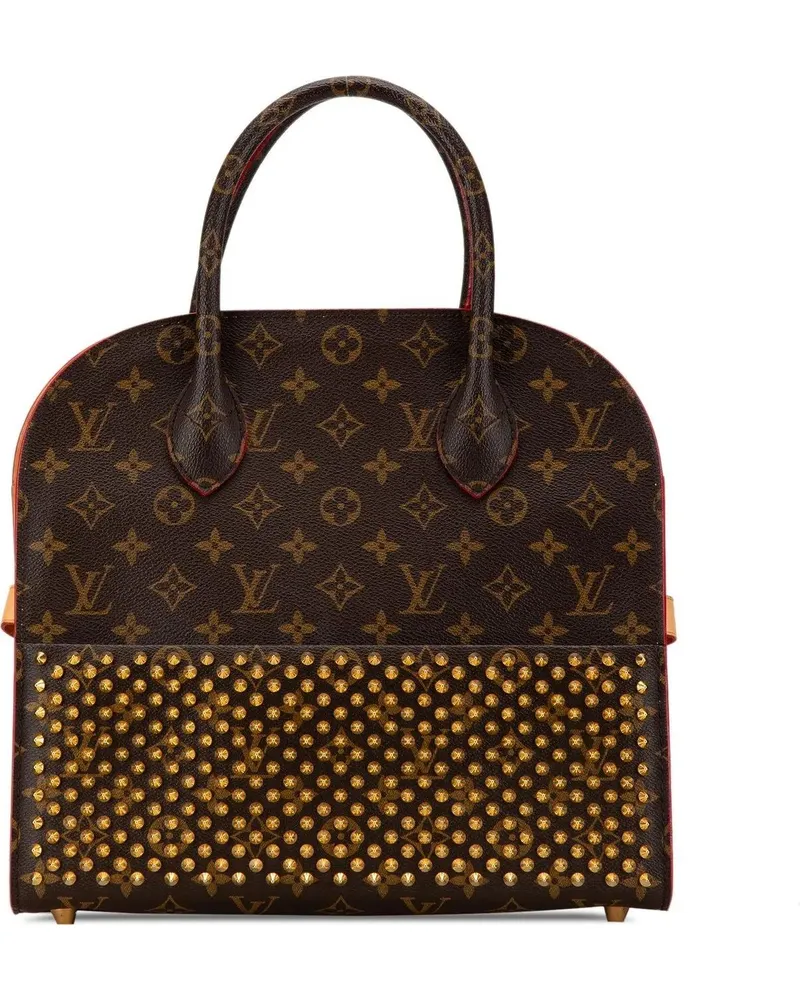 Louis Vuitton Crossbody Bags 2014 x Christian Louboutin Iconoclast Tote braun Braun