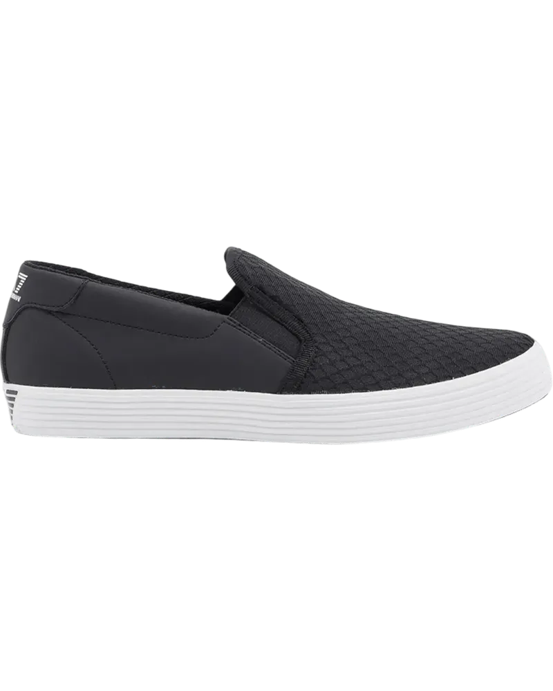 Emporio Armani Low-Top Sneaker Sneaker slip on nera schwarz Schwarz