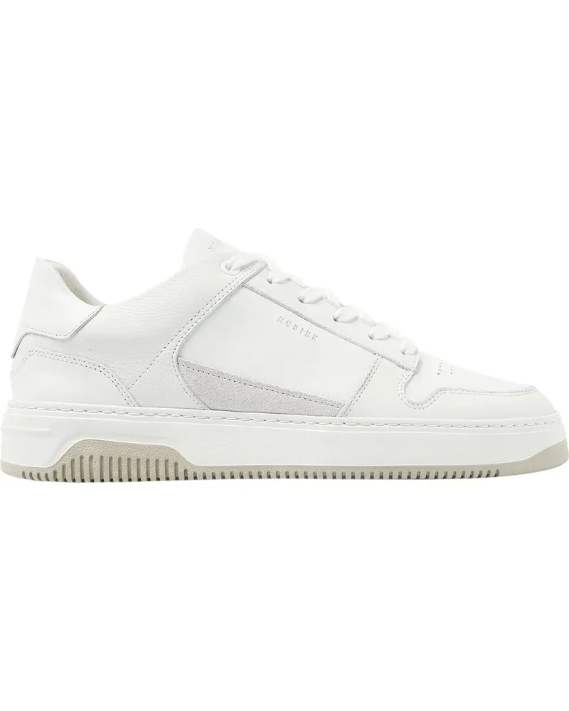 Nubikk Low-Top Sneaker Basket Court  Witte Sneakers voor Heren weiß Weiß