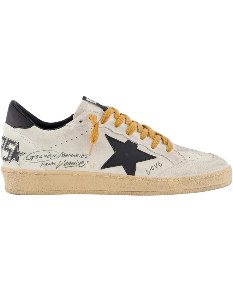 Golden Goose Low-Top Sneaker Sneaker Ball Star grau Grau