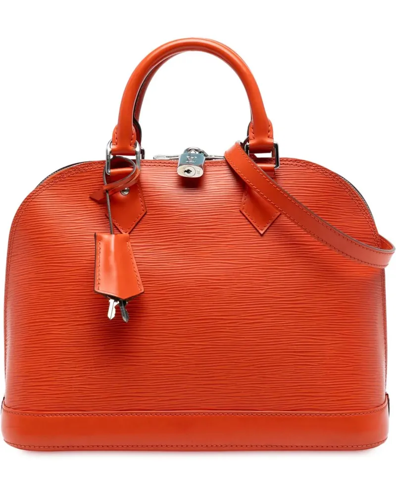 Louis Vuitton Hobo Bags Epi Alma PM orange Orange