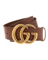 Gucci Gürtel GG Leather Belt Cognac Cognacbraun