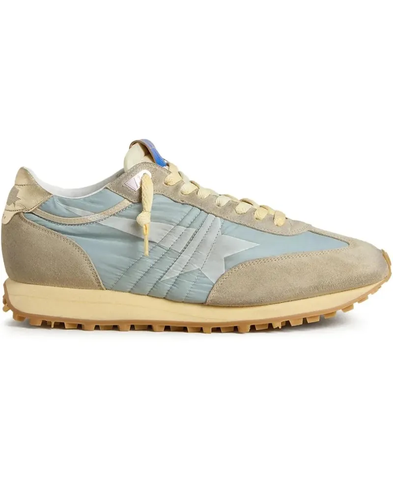 Golden Goose Low-Top Sneaker baskets de course a pied marathon blau Blau