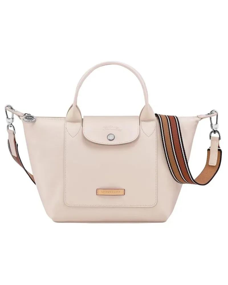 Longchamp Hobo Bags Structured Small Shoulder Bag weiß Weiß