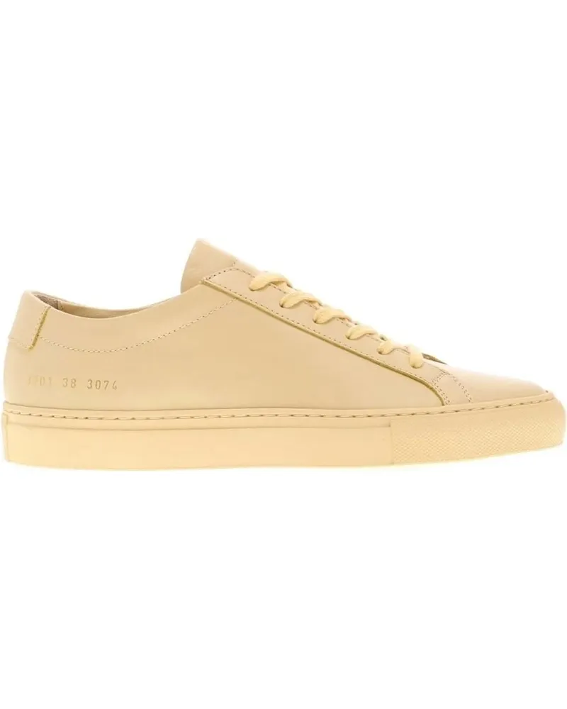 Common Projects Low-Top Sneaker Original Achilles Low Yellow Sneakers gelb Gelb