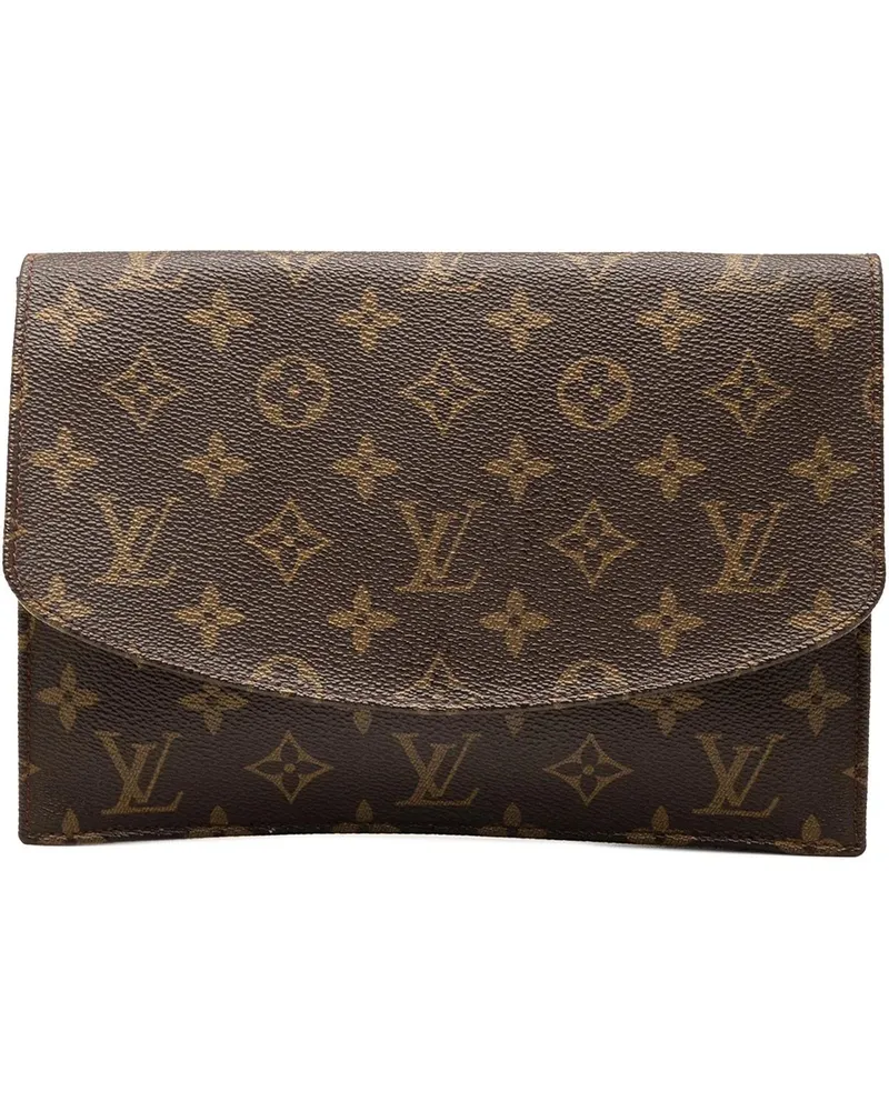 Louis Vuitton Clutches Monogram Pochette Rabat 23 braun Braun