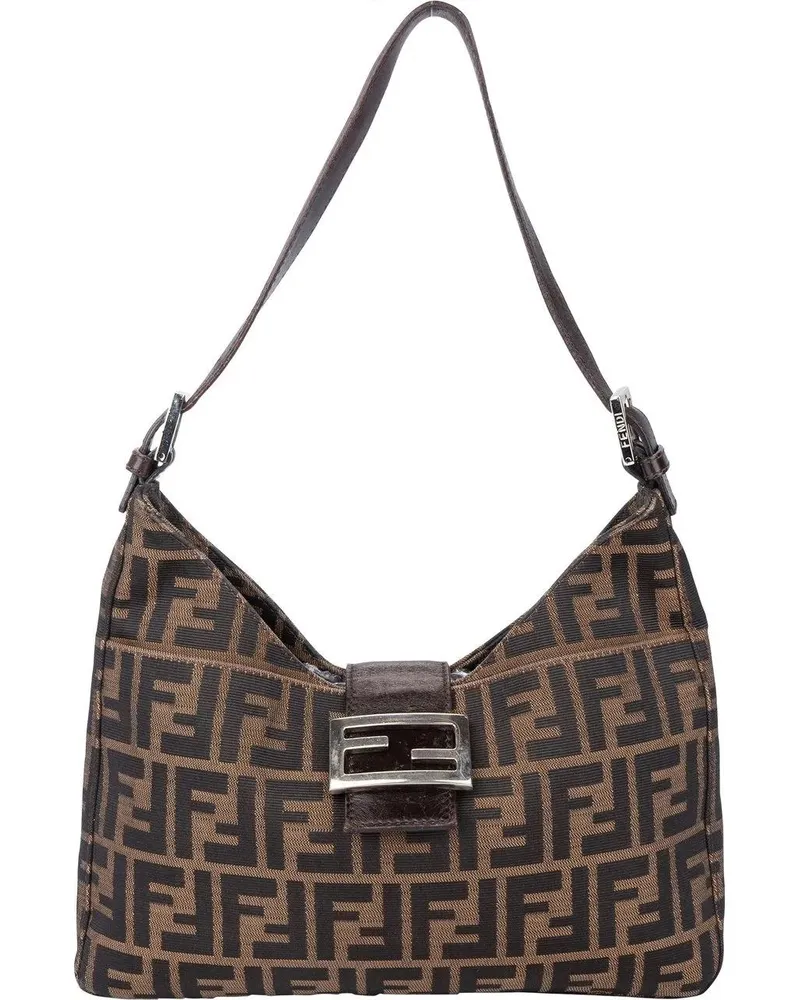 Fendi Crossbody Bags  FF Monogram Baguette Shoulder Bag bunt Bunt