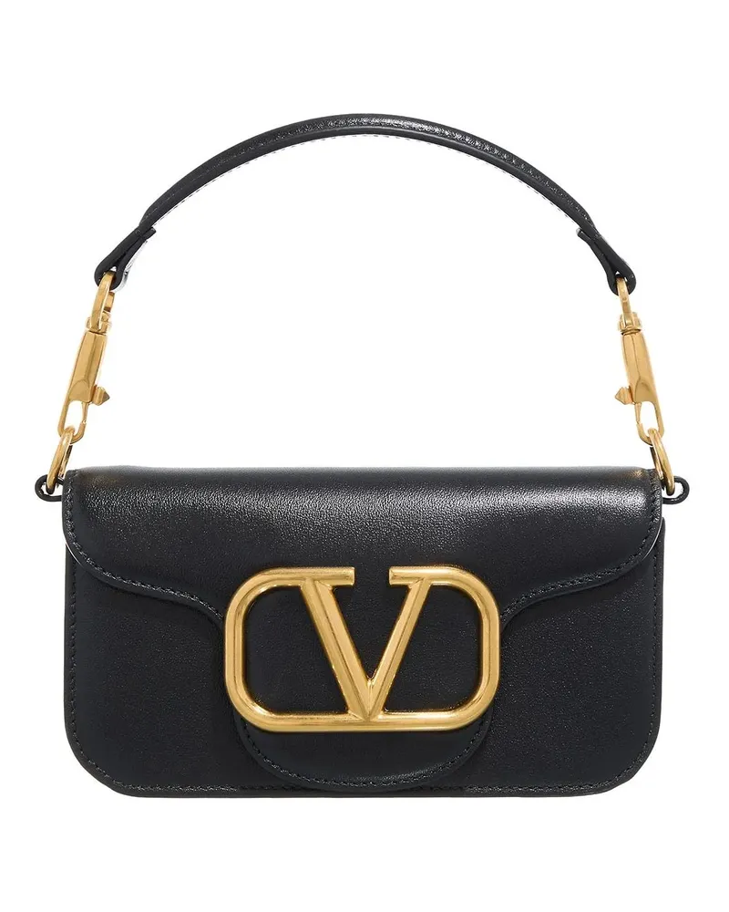 Valentino Garavani Crossbody Bags Locò Shoulder Bag schwarz Schwarz