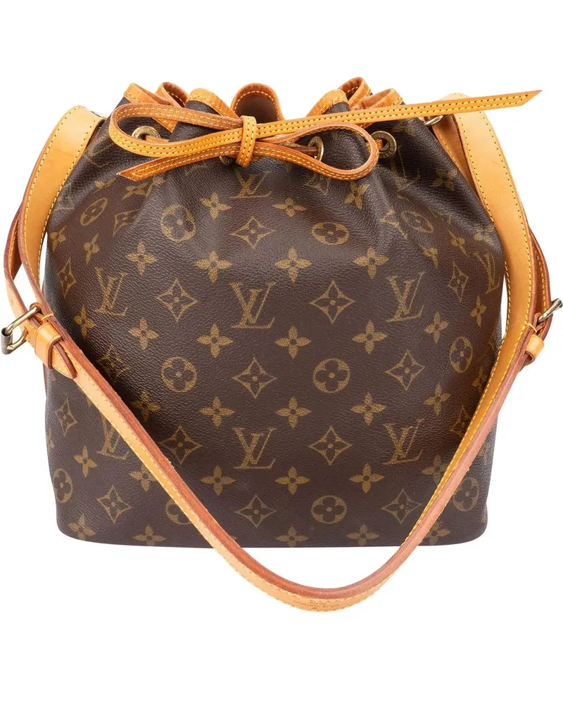 Louis Vuitton Crossbody Bags  Canvas Monogram Sac Noe Petit Should braun Braun