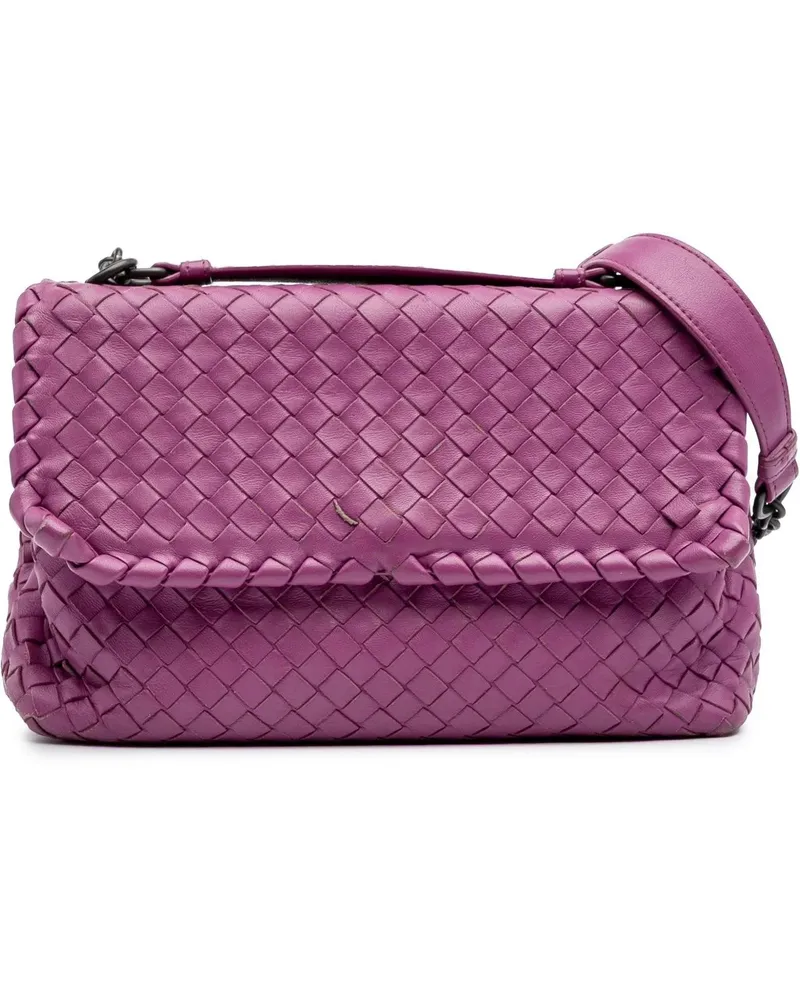 Bottega Veneta Hobo Bags 2012-2024 Small Nappa Intrecciato Olympia Shoulder orange Orange