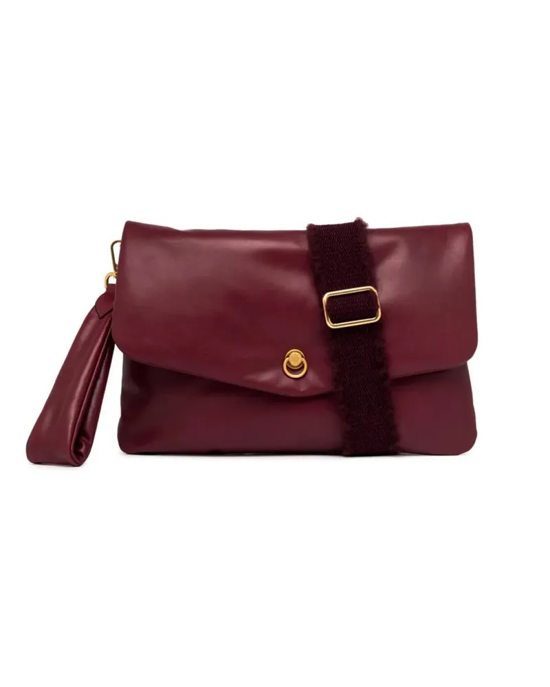 Gianni Chiarini Crossbody Bags Mirea Bag In Soft Smooth Bordeaux Leather rot Rot