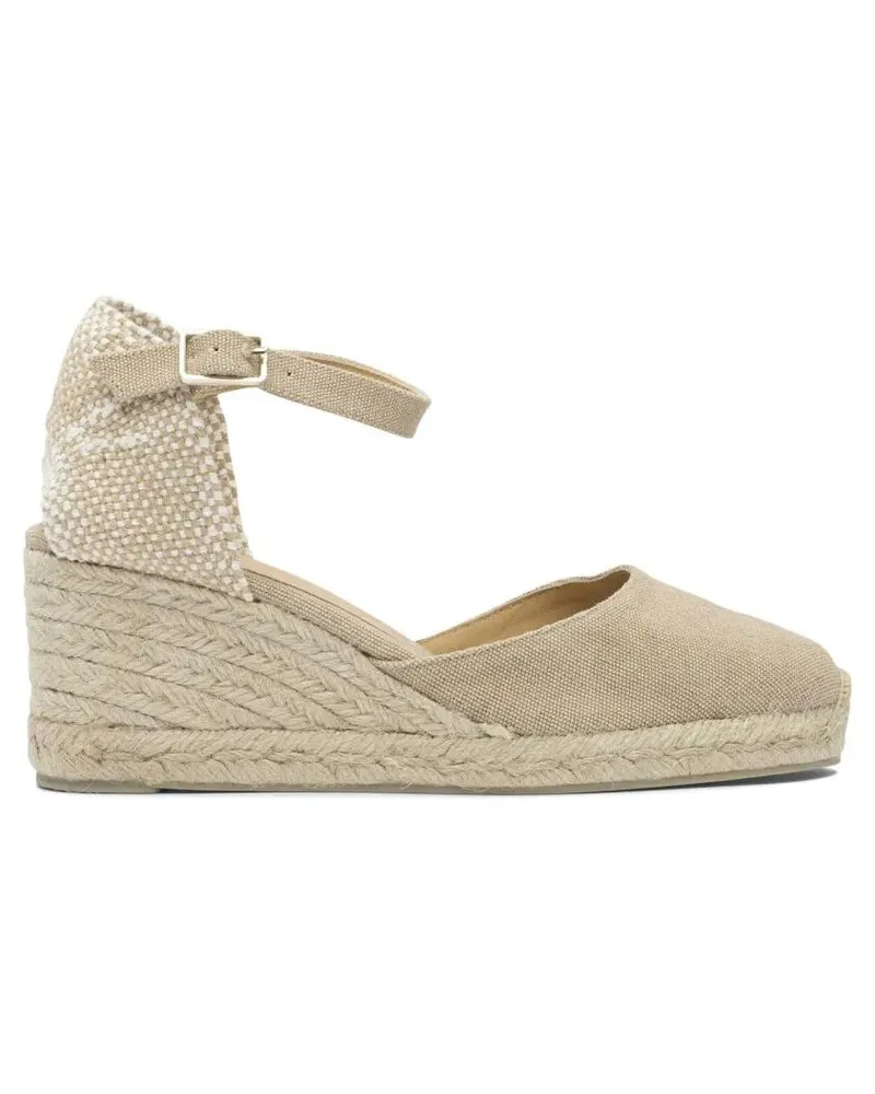 Castañer Woven Cotton Closed-Toe Espadrilles beige Beige