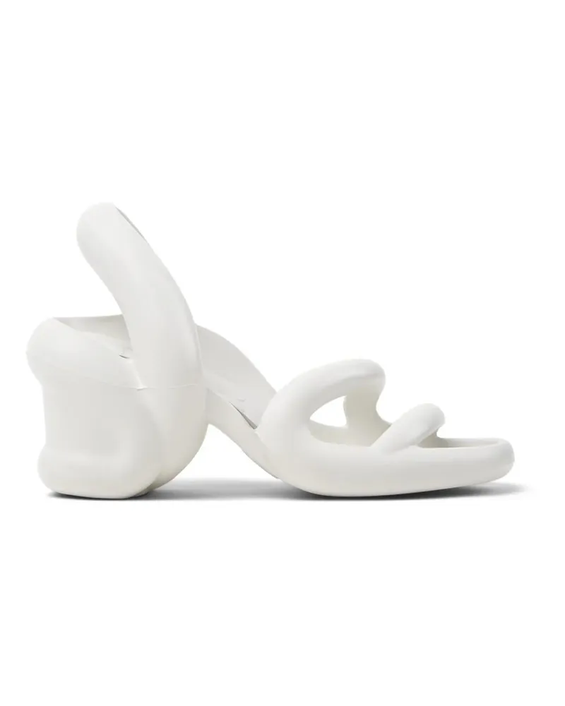 Camper Sandaletten mit Absatz Sandalen Kobarah weiß Weiß