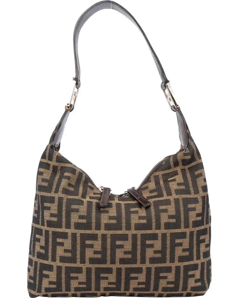 Fendi Crossbody Bags  FF Monogram Zucca Hobo Shoulder Bag bunt Bunt