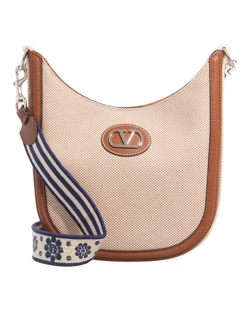 Valentino Garavani Shopper & Totes Antibe Medium Hobo Bag braun Braun