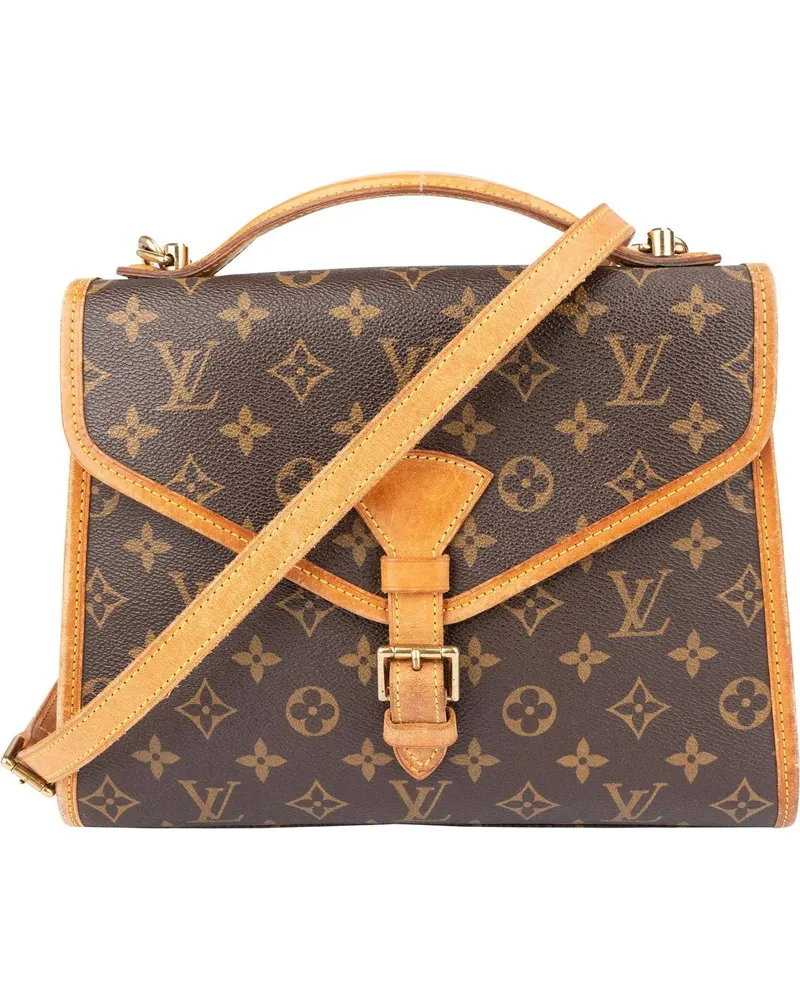 Louis Vuitton Crossbody Bags  Canvas Monogram Bel Air Handbag braun Braun