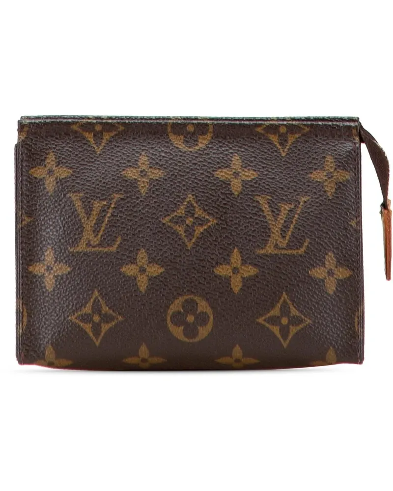 Louis Vuitton Kosmetiktaschen Monogram Toiletry Pouch 15 braun Braun