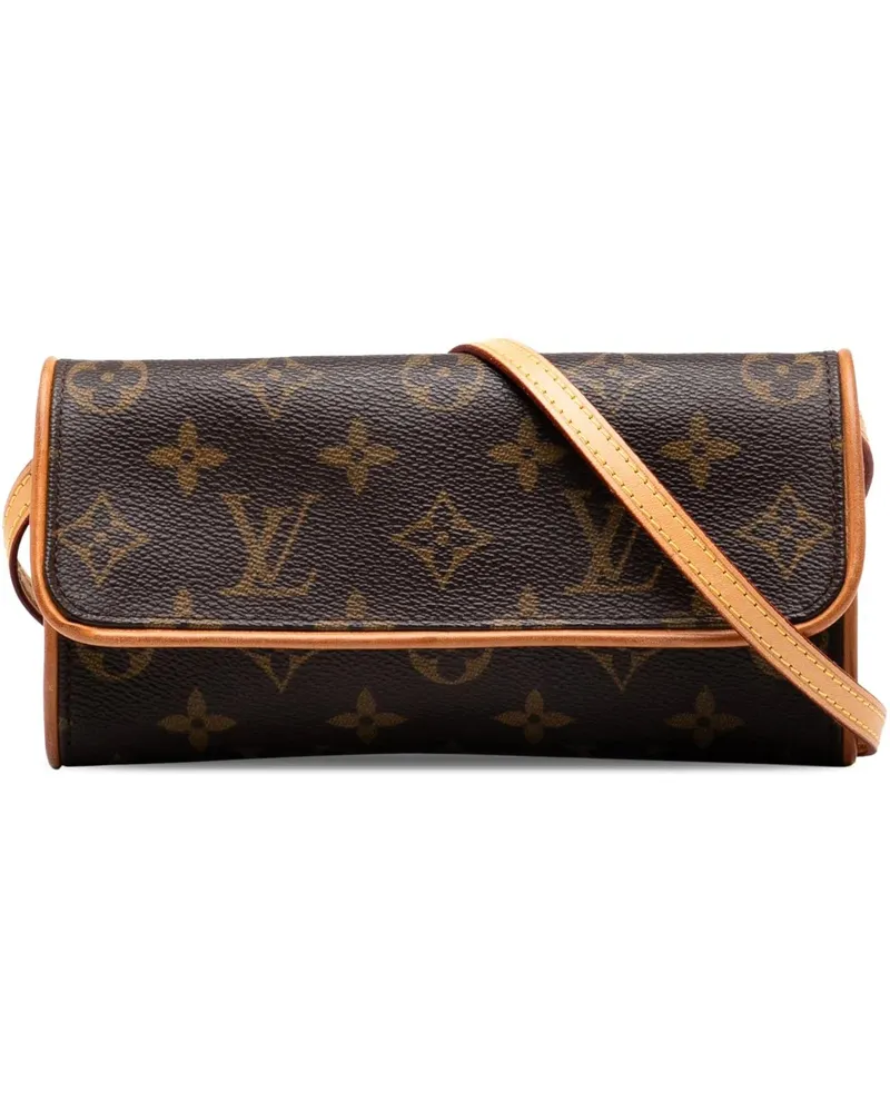 Louis Vuitton Hobo Bags Monogram Pochette Twin PM braun Braun