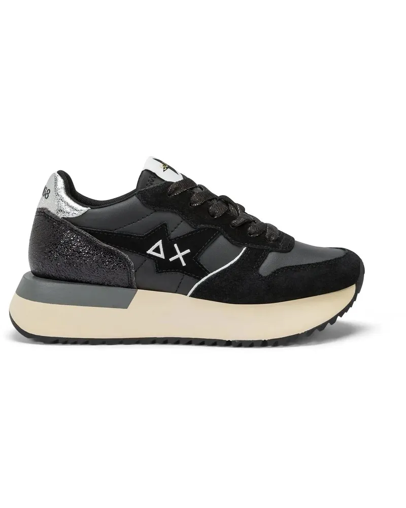Sun68 Low-Top Sneaker Sneakers Black schwarz Schwarz