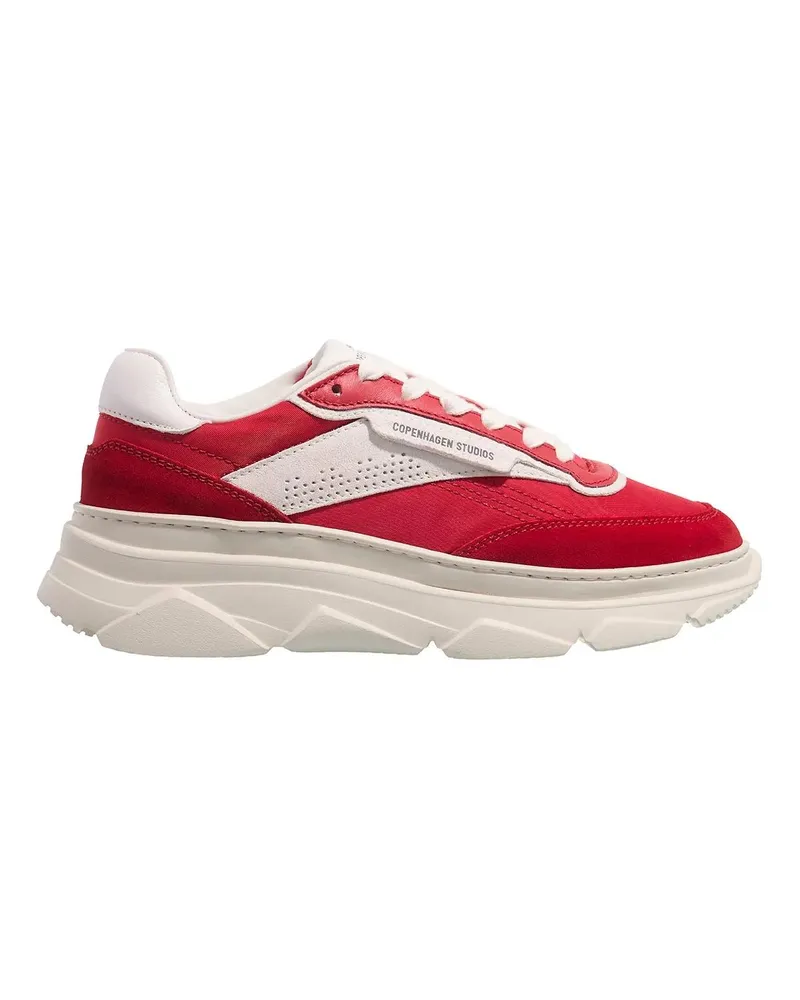 Copenhagen Low-Top Sneaker CPH56 Material Mix rot Rot
