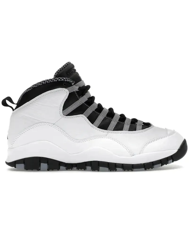 Nike Low-Top Sneaker Jordan 10 Retro OG Steel weiß Weiß