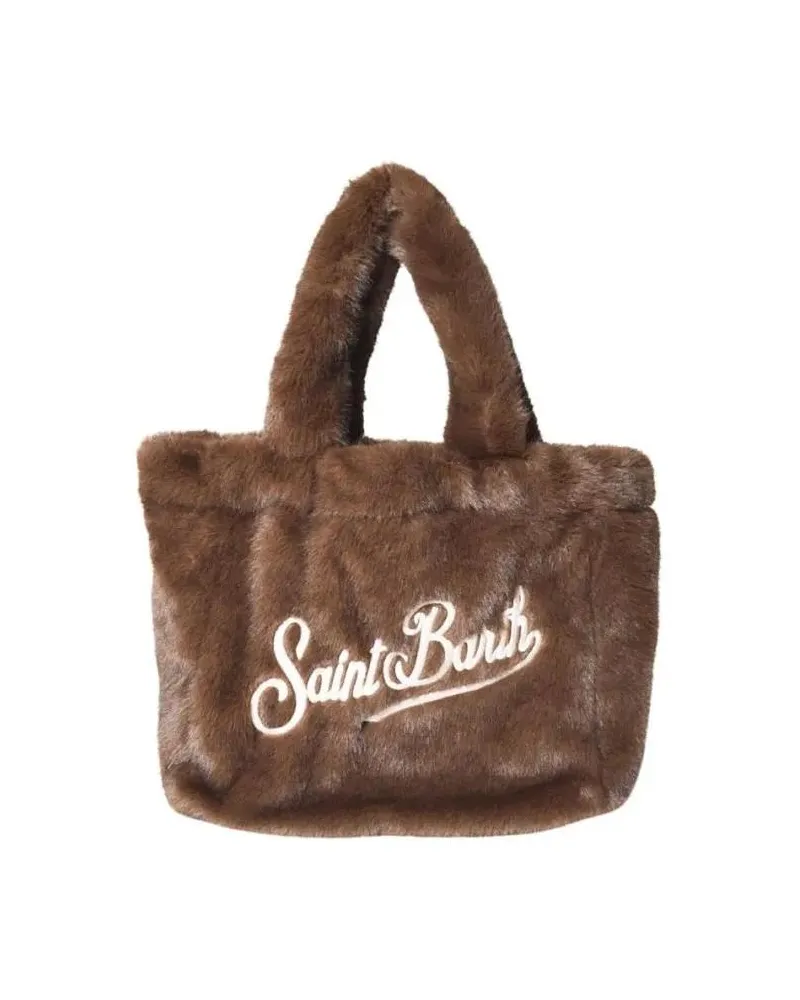 MC2 Saint Barth Crossbody Bags Structured Brown Handbag With Timeless Design braun Braun