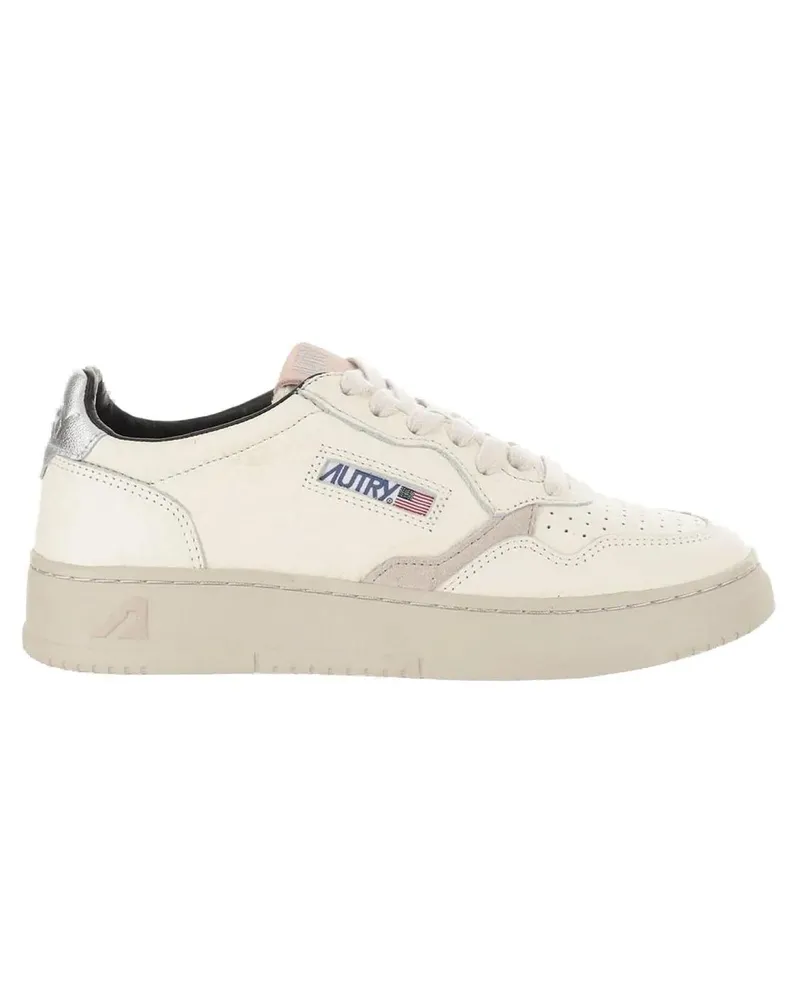 AUTRY Low-Top Sneaker Medalist Low Leather Sneakers weiß Weiß