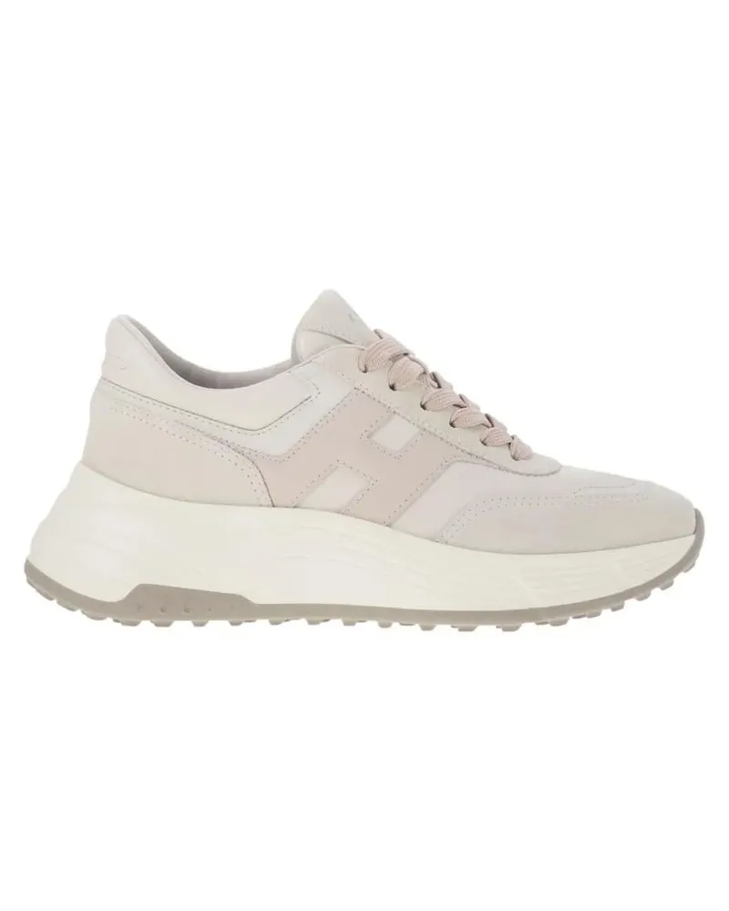 Hogan Low-Top Sneaker Hi-Fi Trainers With Side H beige Beige