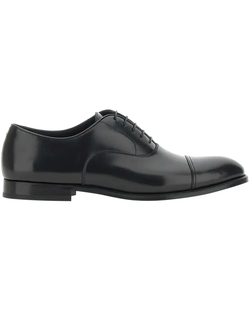 Doucal´s Flat Shoes Black schwarz Schwarz
