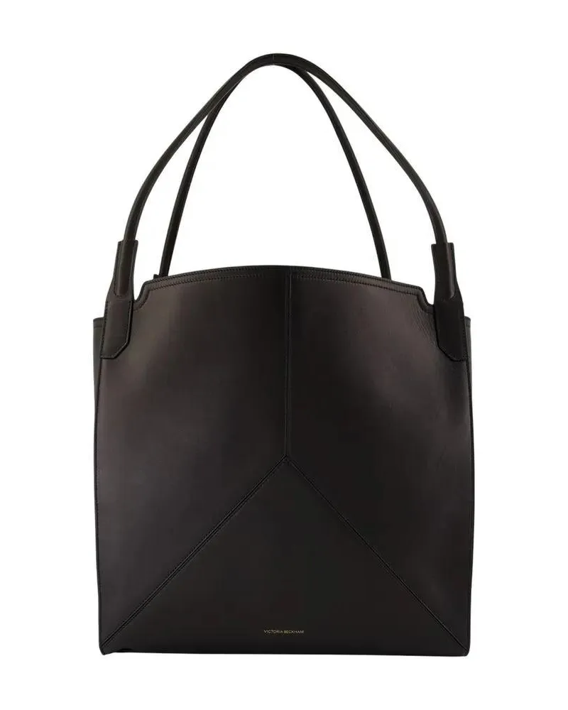 Victoria Beckham Hobo Bags Victoria Shoulder Bag - Leather - Black schwarz Schwarz