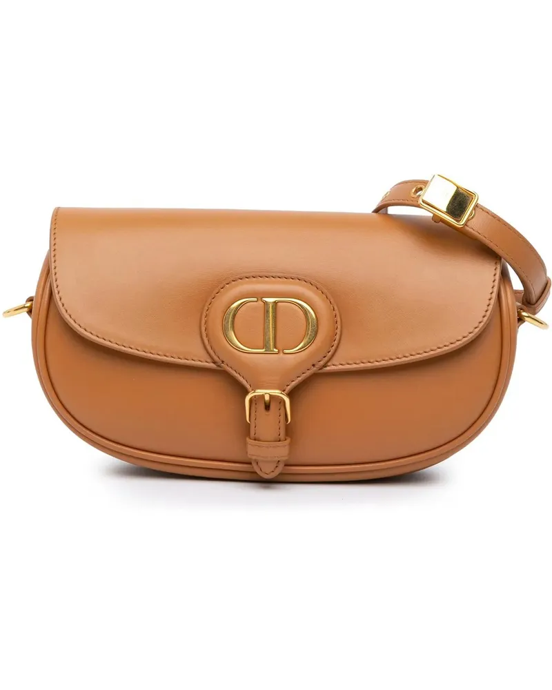 Dior Hobo Bags Leather East West Bobby Bag braun Braun