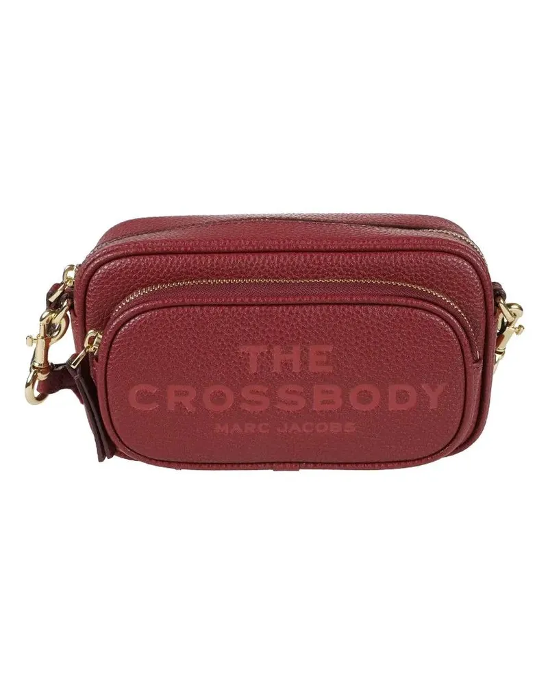 Marc Jacobs Hobo Bags Textured Crossbody Bag With Double Zip Closure rot Rot