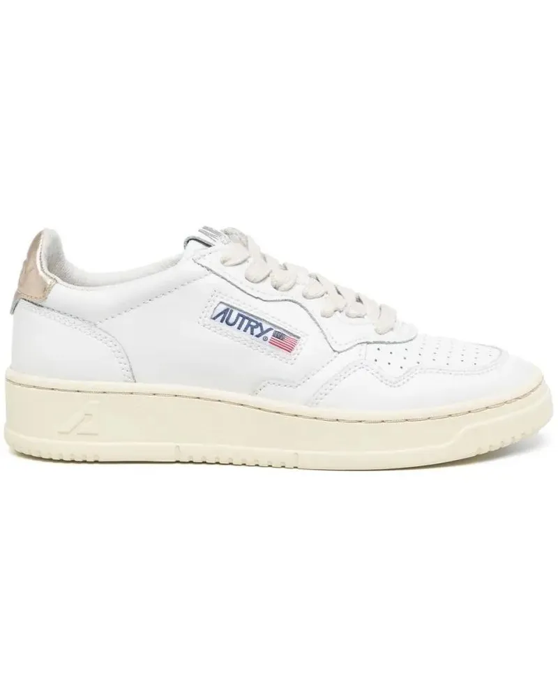 AUTRY Low-Top Sneaker Low-Top White Sneakers With Retro-Inspired Design weiß Weiß