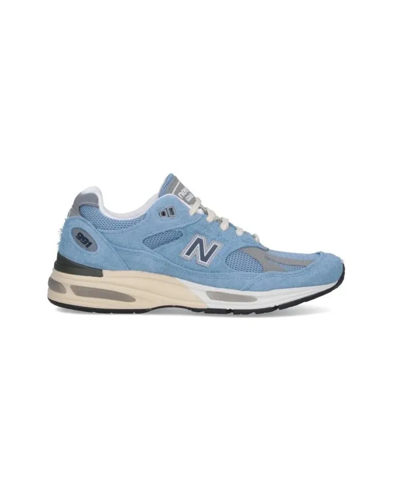 New Balance Low-Top Sneaker "Made In Uk U991v2" Sneakers – Blue blau Blau