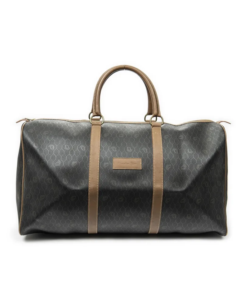 Dior Crossbody Bags Vintage Large Travel Boston grau Grau