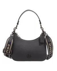 Coach Crossbody Bags Hobo Crossbody In Crossgrain Schwarz