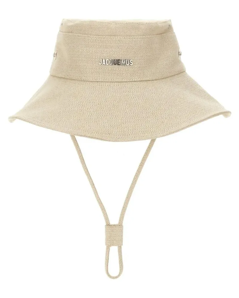 Jacquemus Caps & Mützen "Le Bob De-Nimes" Bucket Hat beige Beige