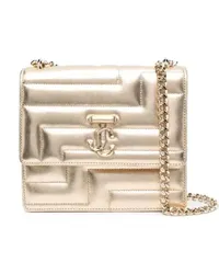 Jimmy Choo Shopper Varenne Metallic Shoulder Bag 