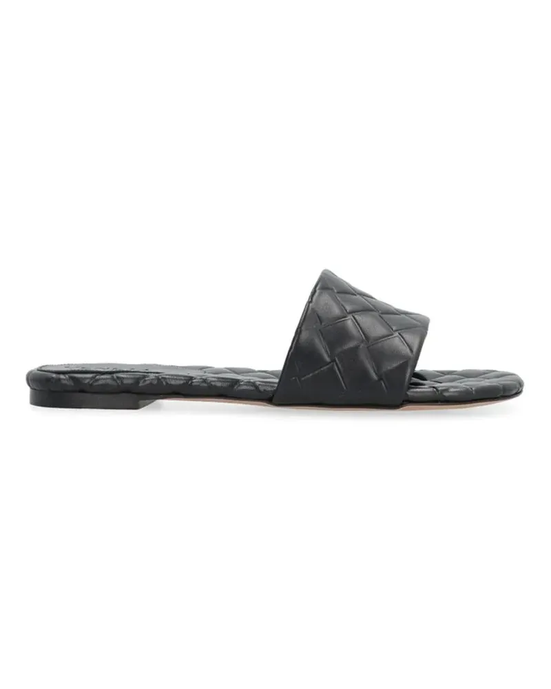 Bottega Veneta Sandalen Amy Leather Mules schwarz Schwarz