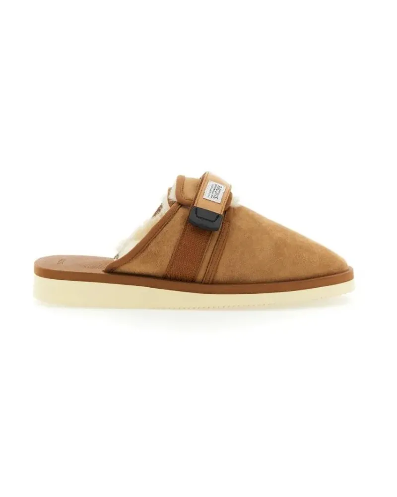 SUICOKE Loafer Brown Suede Slip-On Loafers braun Braun