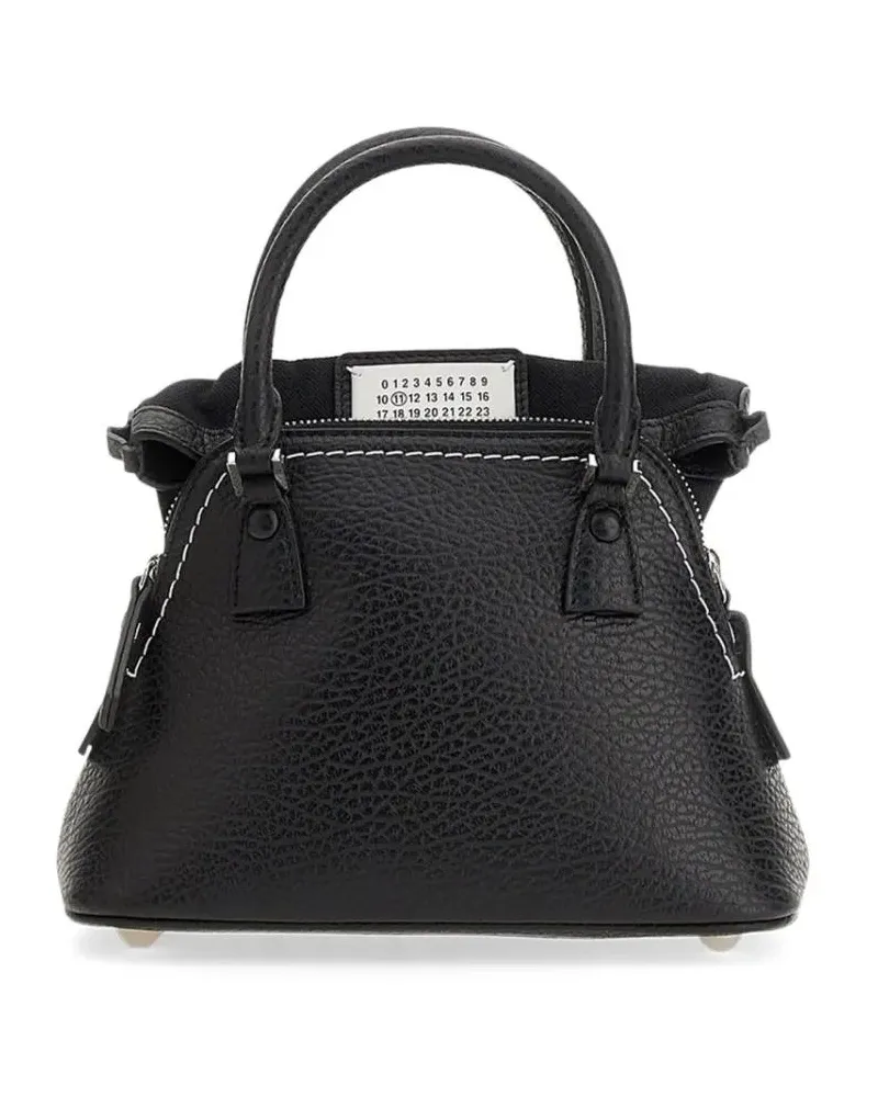Maison Margiela Hobo Bags "5Ac Micro" Bag schwarz Schwarz