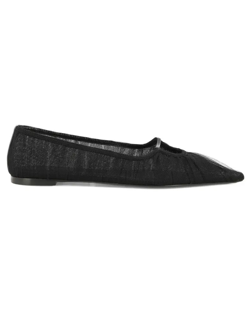 Nensi Dojaka Pointed-Toe Ballet Flats schwarz Schwarz