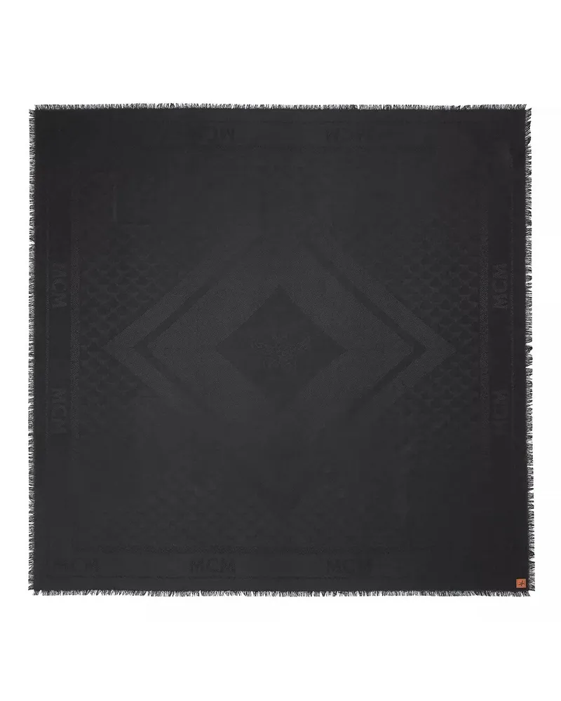 MCM Tücher & Schals  Col Shiny Shawl 120x120 schwarz Schwarz