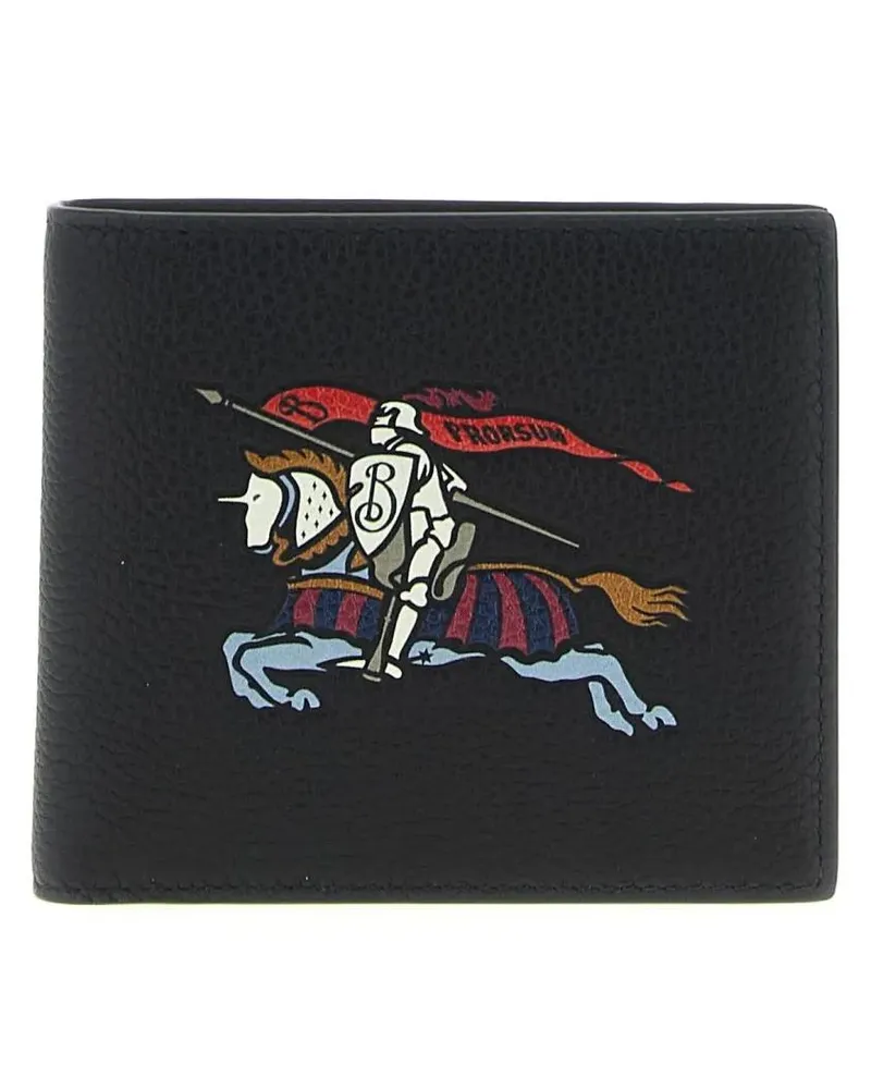 Burberry Portemonnaies Compact Minimalist Wallet With Secure Compartment schwarz Schwarz